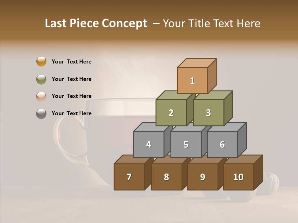 Bud Steam Heat PowerPoint Template