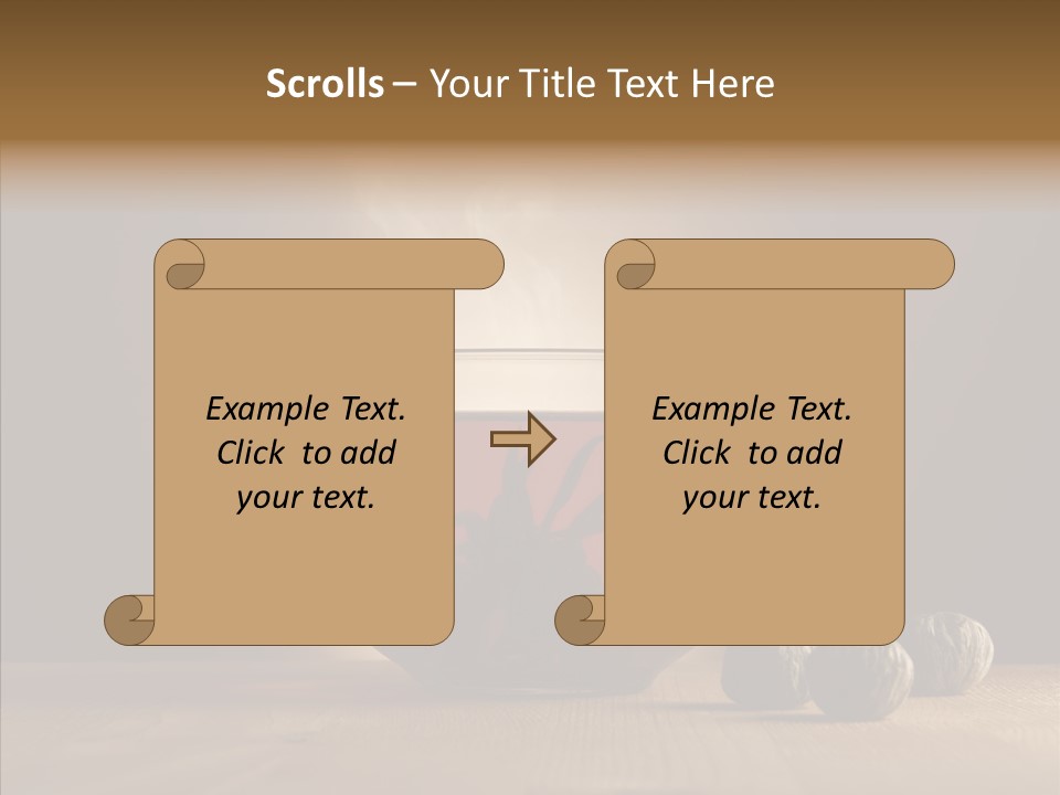 Bud Steam Heat PowerPoint Template