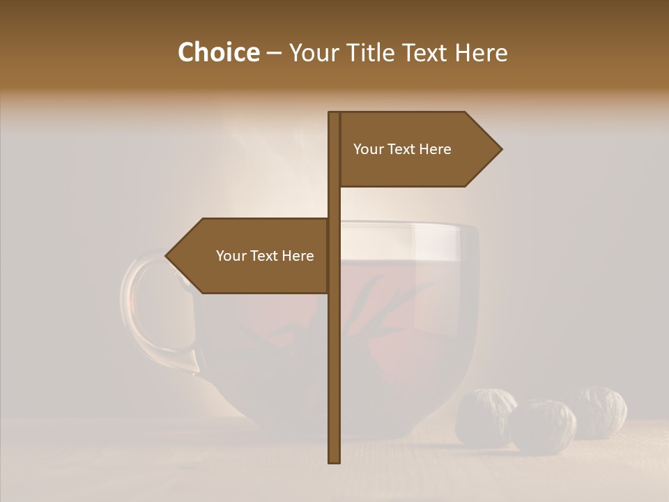 Bud Steam Heat PowerPoint Template