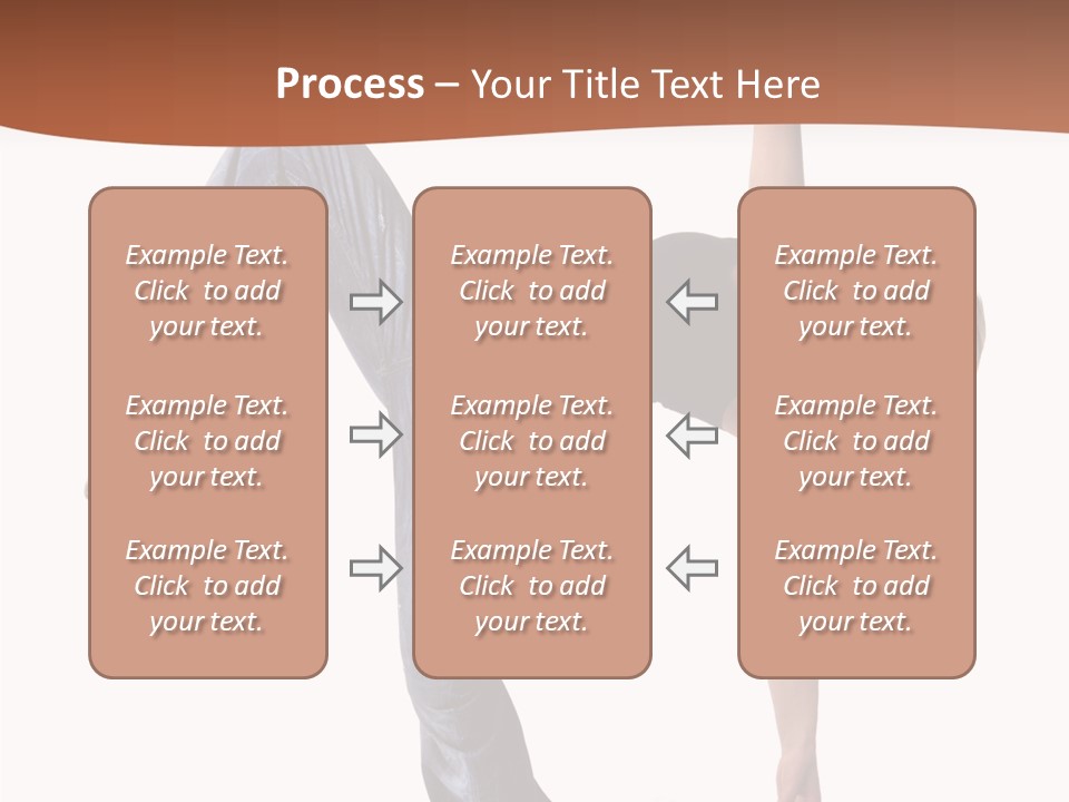 Breakdancing Ballerina Jeans PowerPoint Template