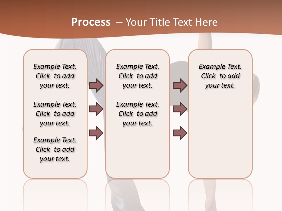 Breakdancing Ballerina Jeans PowerPoint Template