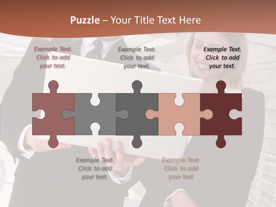 Company Teamwork Beautiful PowerPoint Template