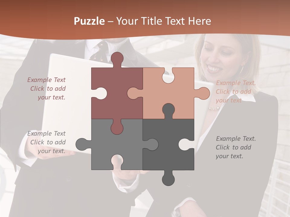 Company Teamwork Beautiful PowerPoint Template