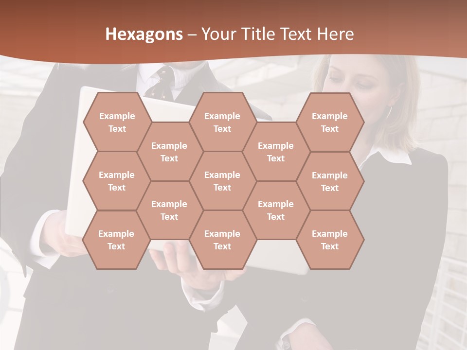 Company Teamwork Beautiful PowerPoint Template