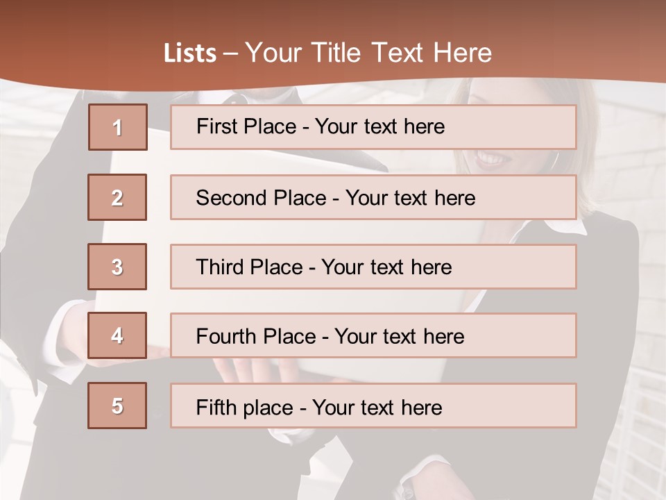 Company Teamwork Beautiful PowerPoint Template