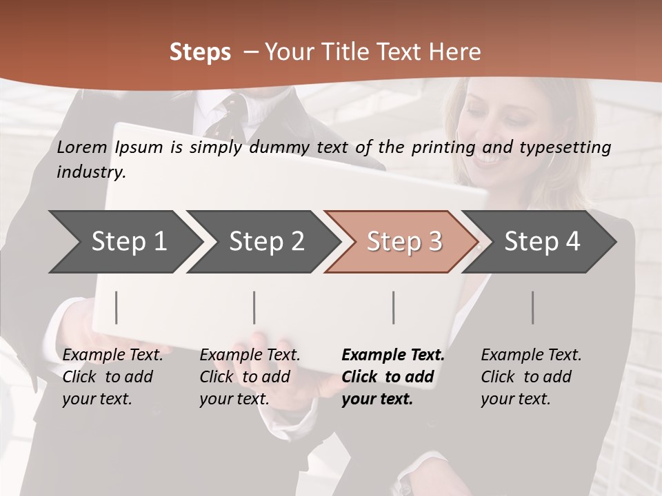 Company Teamwork Beautiful PowerPoint Template