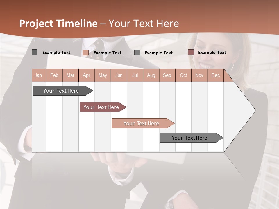 Company Teamwork Beautiful PowerPoint Template