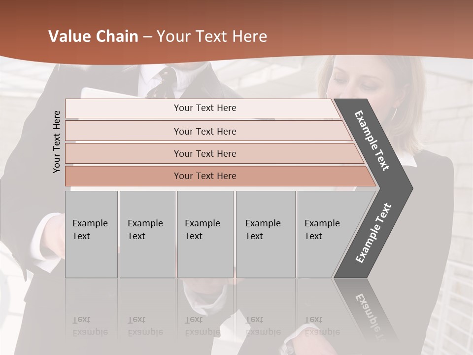 Company Teamwork Beautiful PowerPoint Template