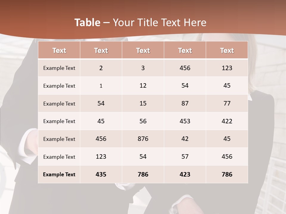 Company Teamwork Beautiful PowerPoint Template