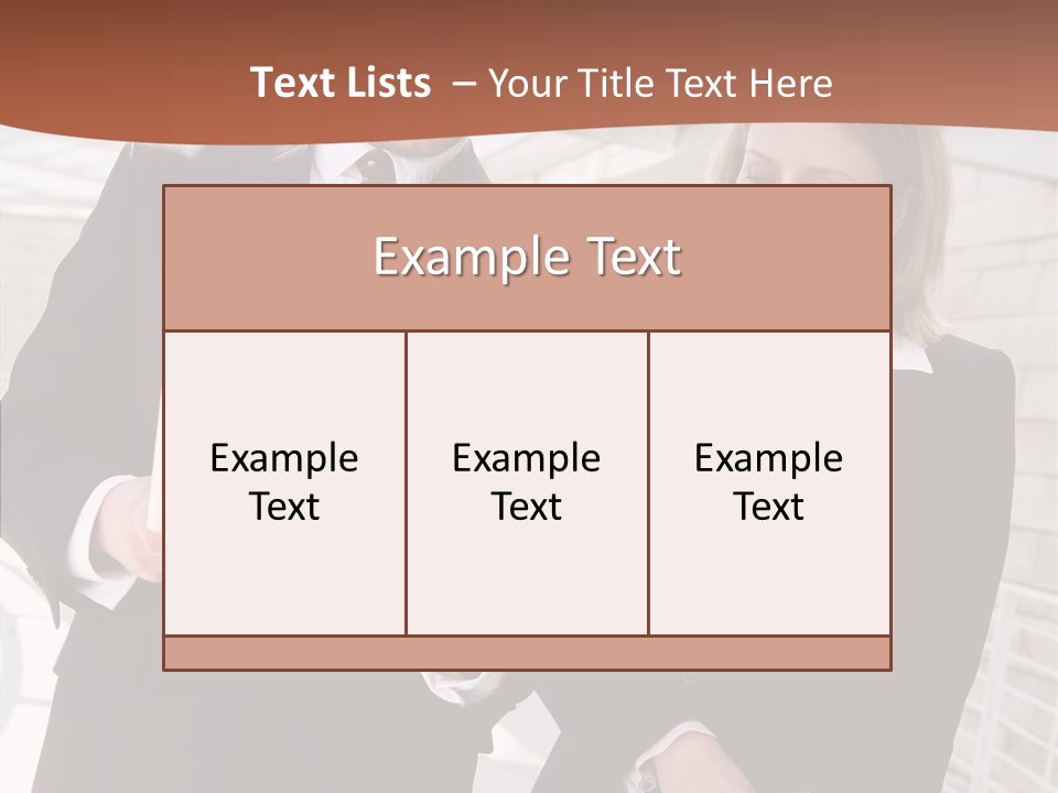 Company Teamwork Beautiful PowerPoint Template