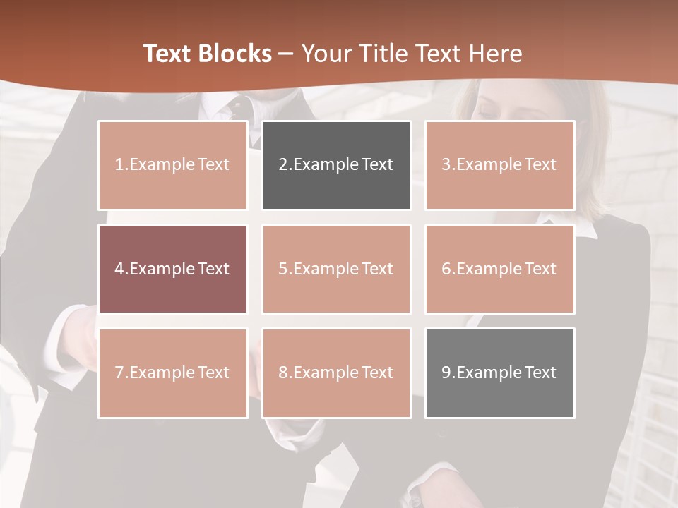 Company Teamwork Beautiful PowerPoint Template