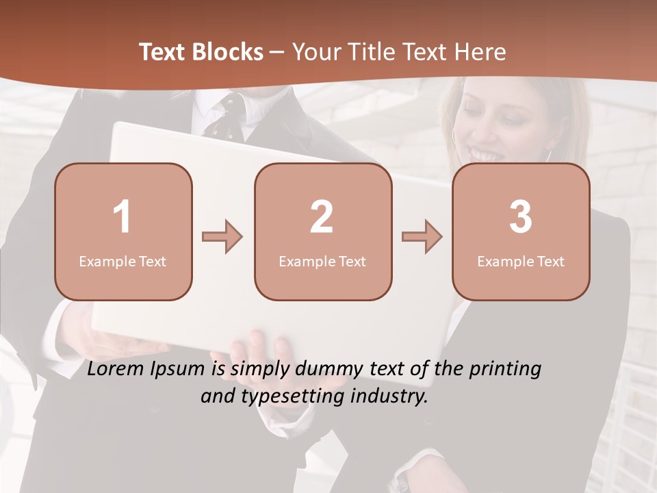 Company Teamwork Beautiful PowerPoint Template
