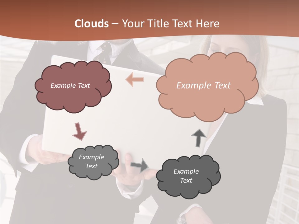 Company Teamwork Beautiful PowerPoint Template