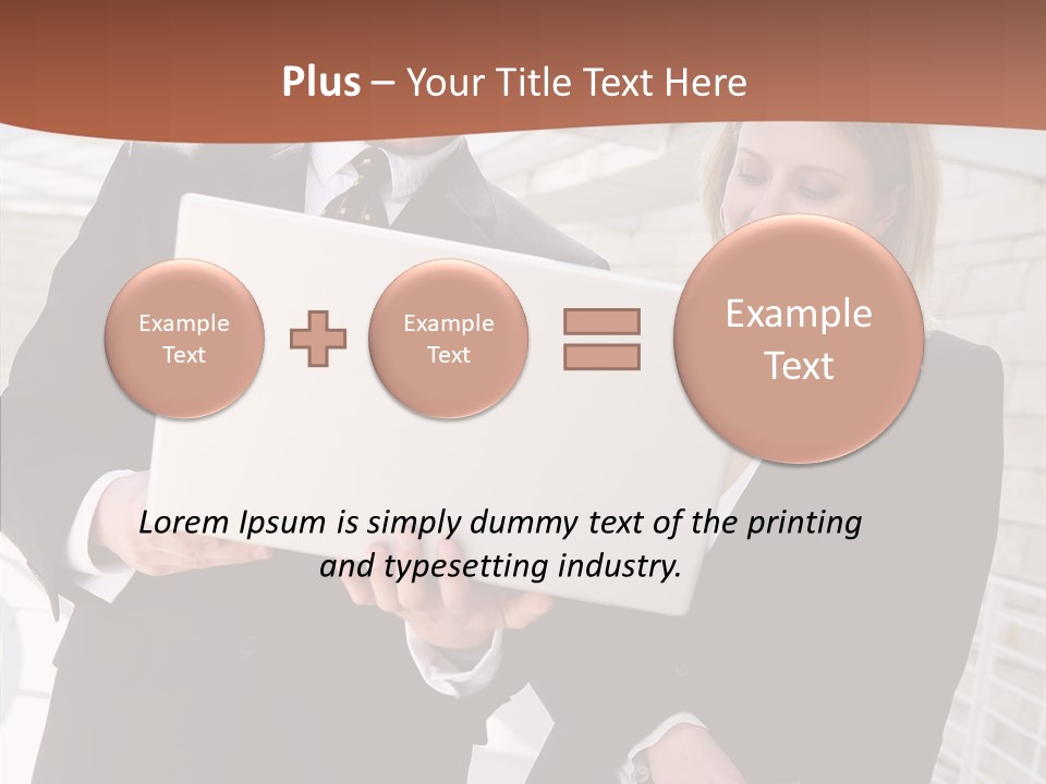 Company Teamwork Beautiful PowerPoint Template