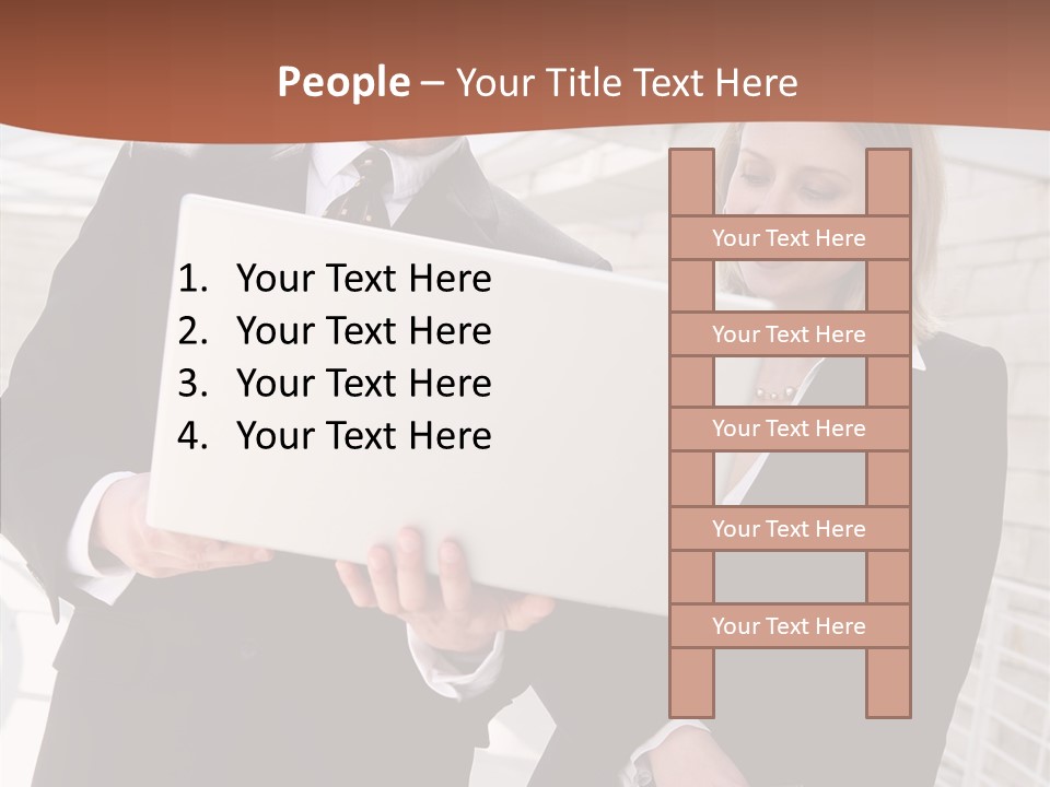 Company Teamwork Beautiful PowerPoint Template