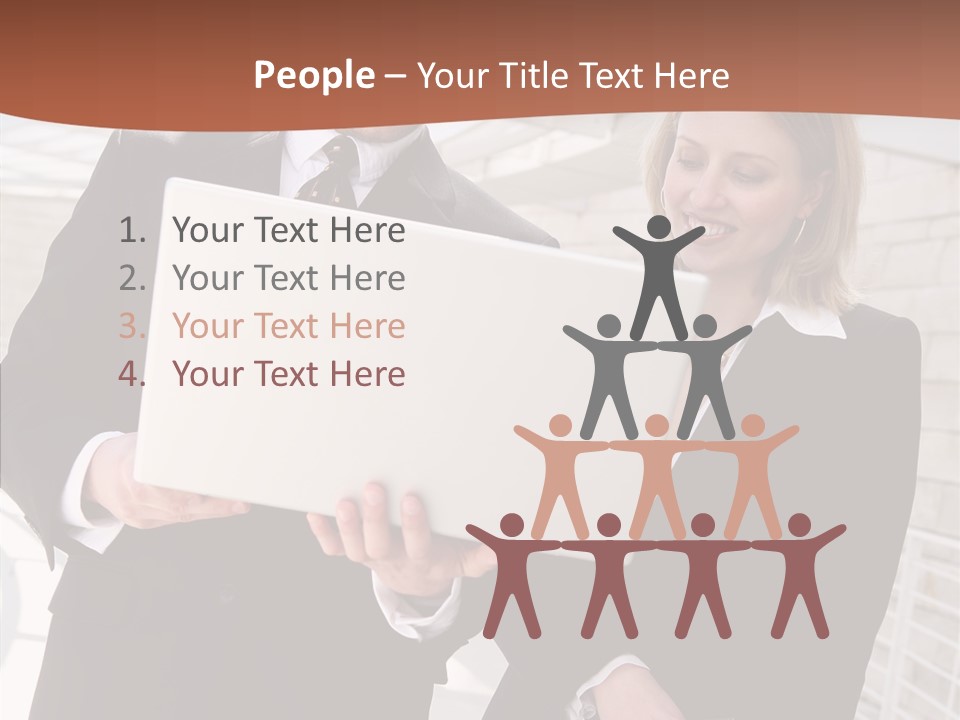 Company Teamwork Beautiful PowerPoint Template
