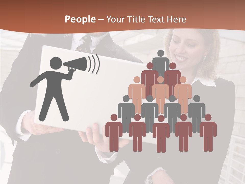 Company Teamwork Beautiful PowerPoint Template