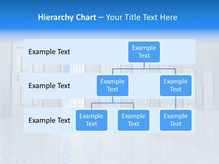 Blue Choice Leave PowerPoint Template