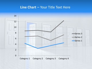 Blue Choice Leave PowerPoint Template