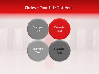 Doorway Landscape Hall PowerPoint Template