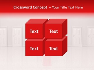Doorway Landscape Hall PowerPoint Template