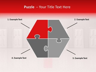 Doorway Landscape Hall PowerPoint Template