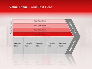 Doorway Landscape Hall PowerPoint Template