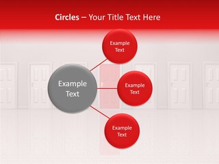 Doorway Landscape Hall PowerPoint Template