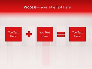 Doorway Landscape Hall PowerPoint Template