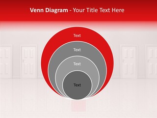 Doorway Landscape Hall PowerPoint Template
