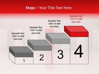 Doorway Landscape Hall PowerPoint Template