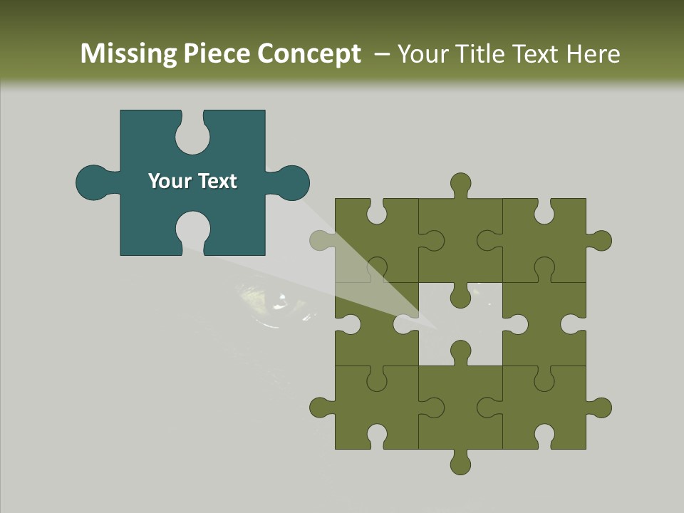 Stare Face Concept PowerPoint Template