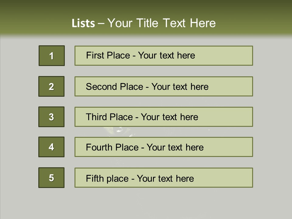 Stare Face Concept PowerPoint Template