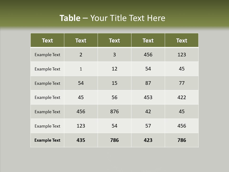 Stare Face Concept PowerPoint Template