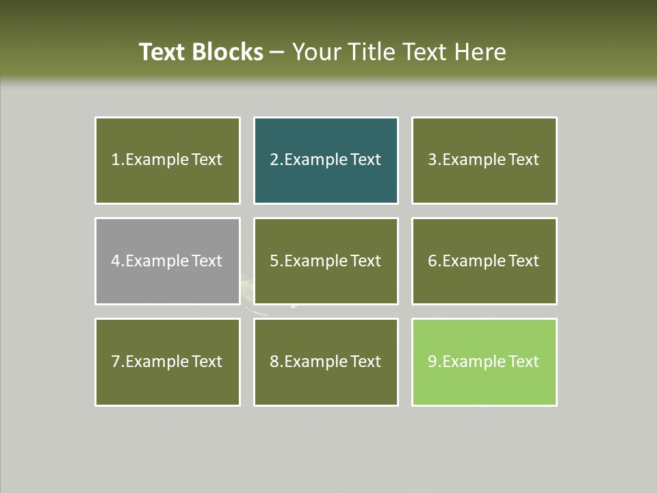Stare Face Concept PowerPoint Template