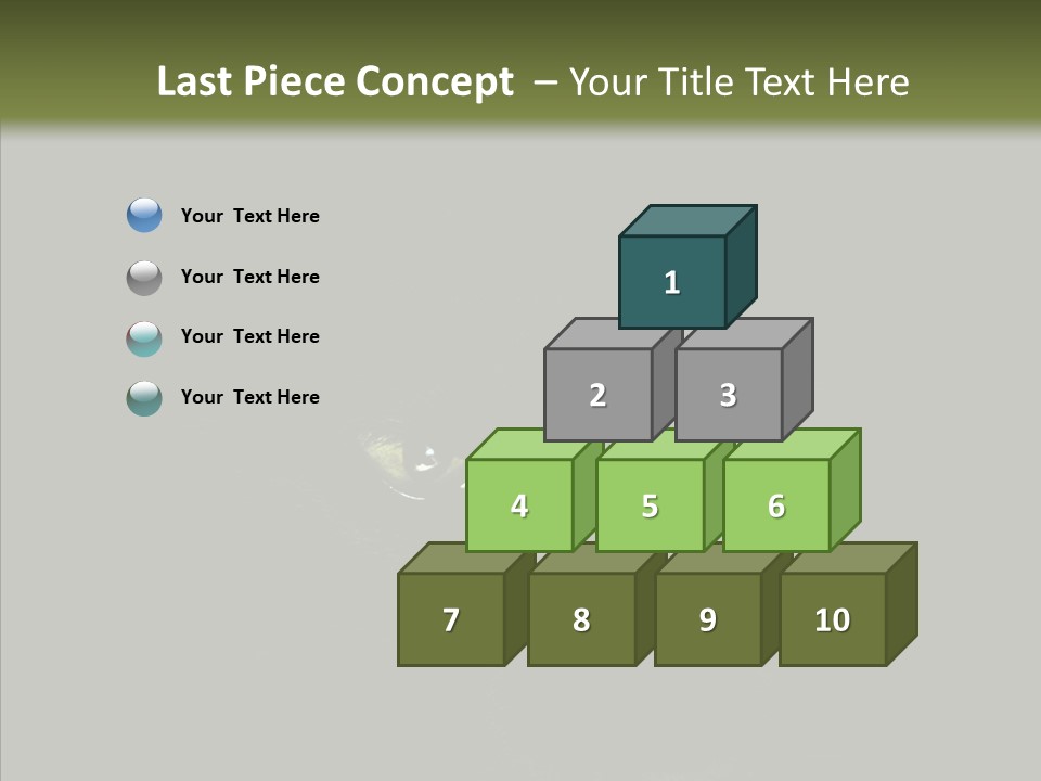 Stare Face Concept PowerPoint Template