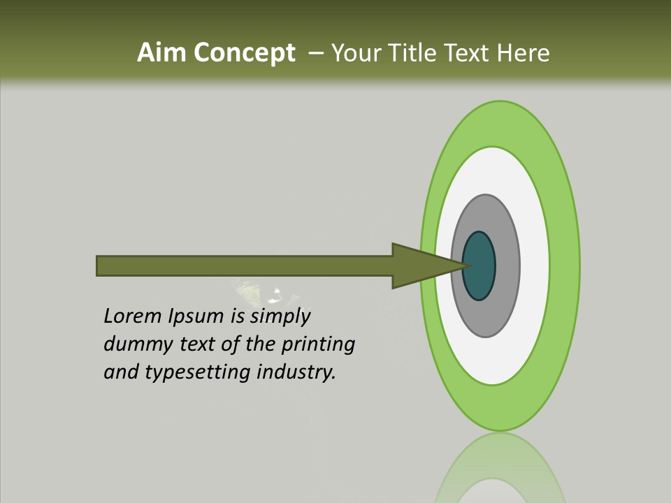 Stare Face Concept PowerPoint Template