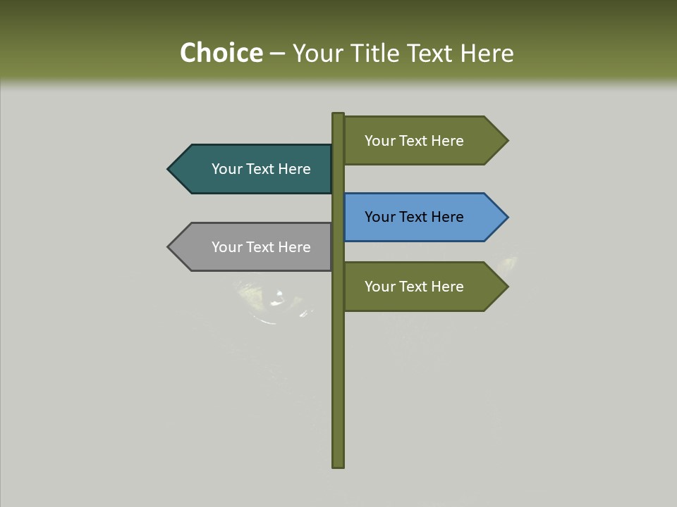 Stare Face Concept PowerPoint Template