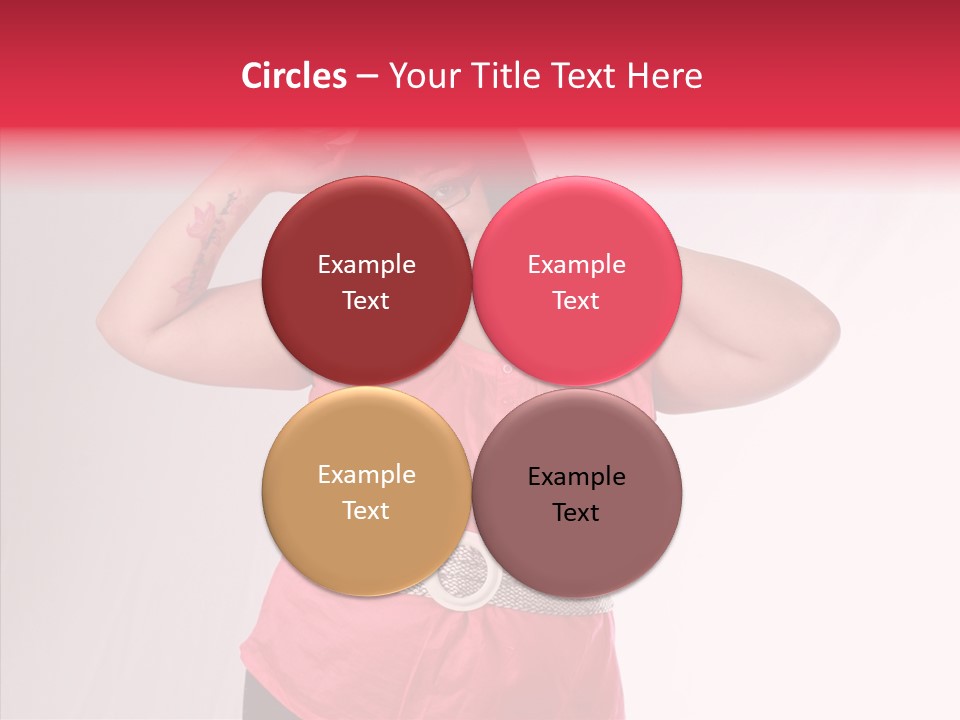 Figure Ethnic Person PowerPoint Template