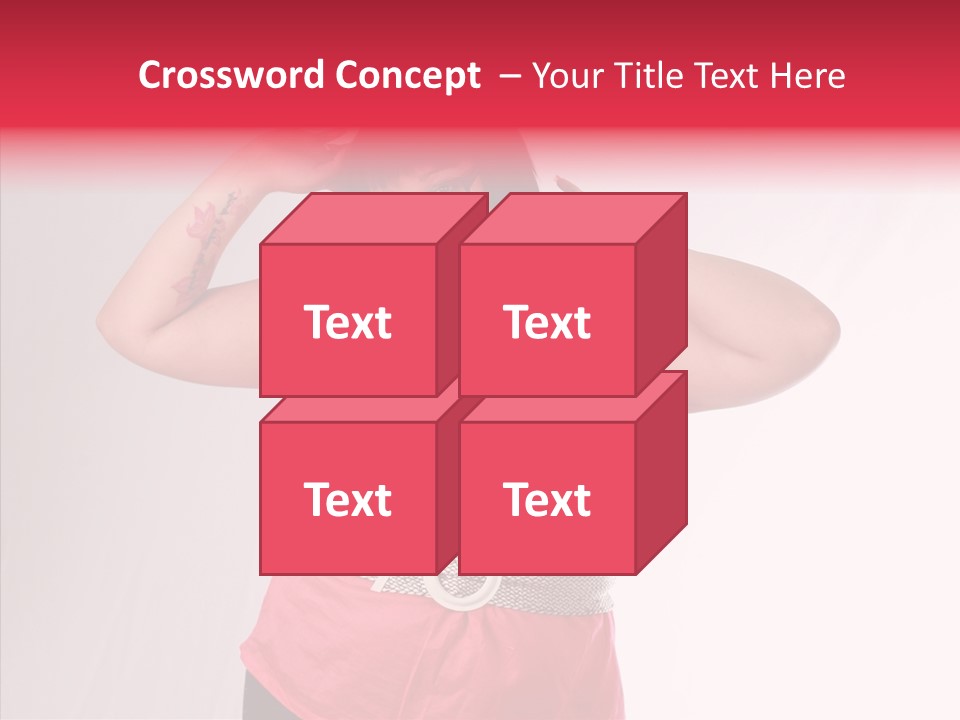 Figure Ethnic Person PowerPoint Template