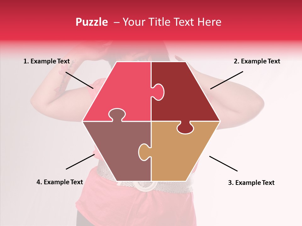 Figure Ethnic Person PowerPoint Template