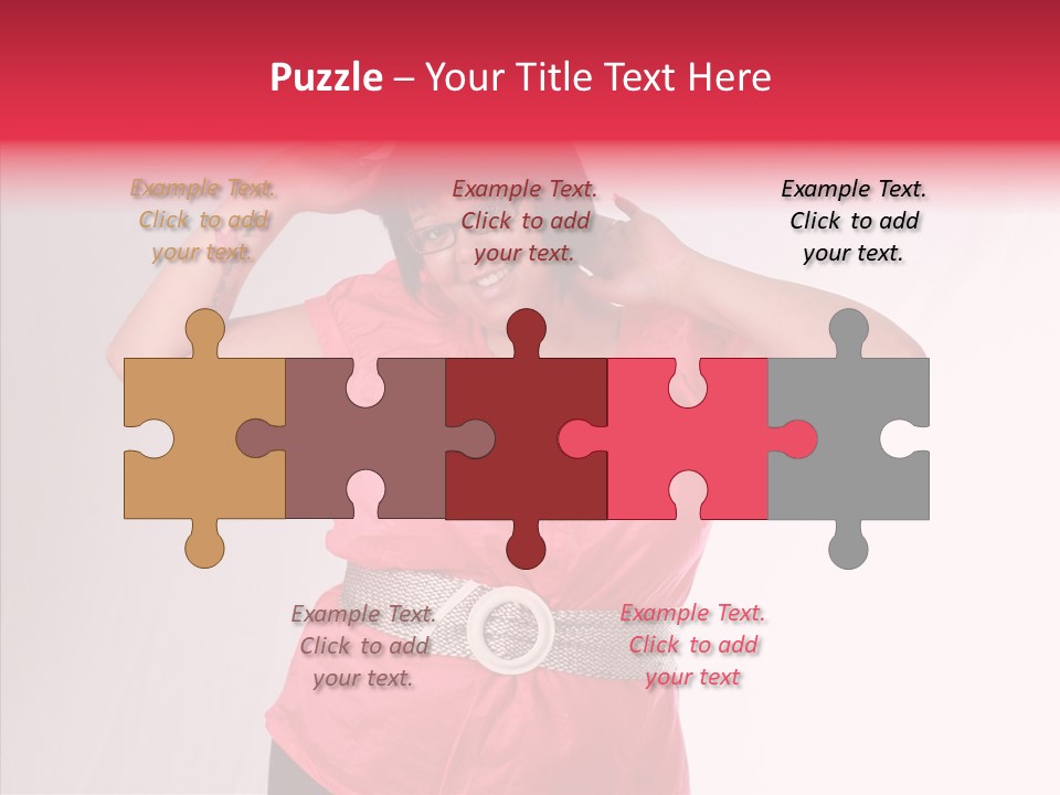 Figure Ethnic Person PowerPoint Template