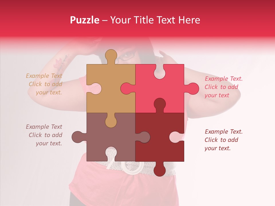 Figure Ethnic Person PowerPoint Template