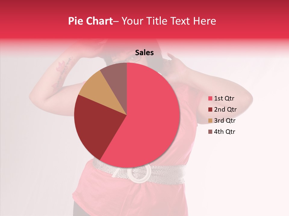 Figure Ethnic Person PowerPoint Template