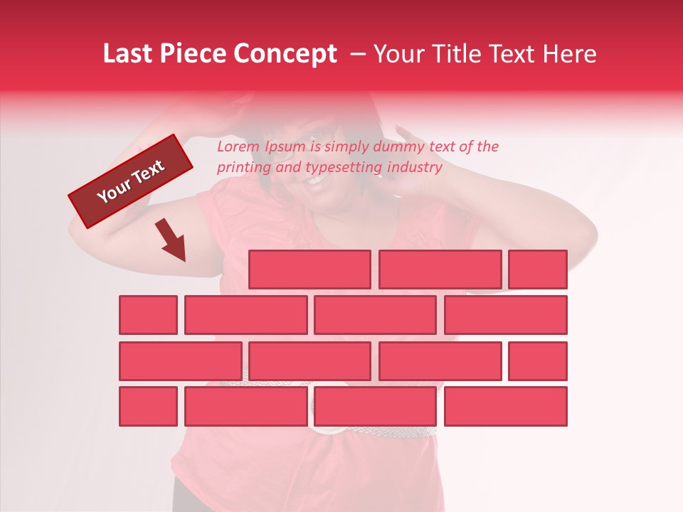 Figure Ethnic Person PowerPoint Template