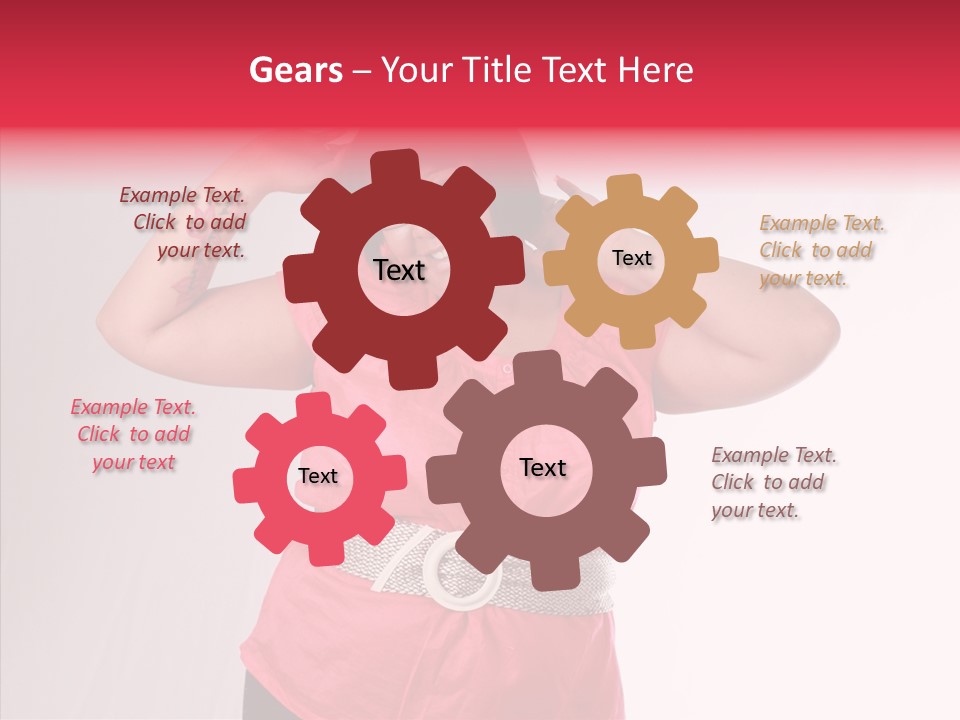 Figure Ethnic Person PowerPoint Template