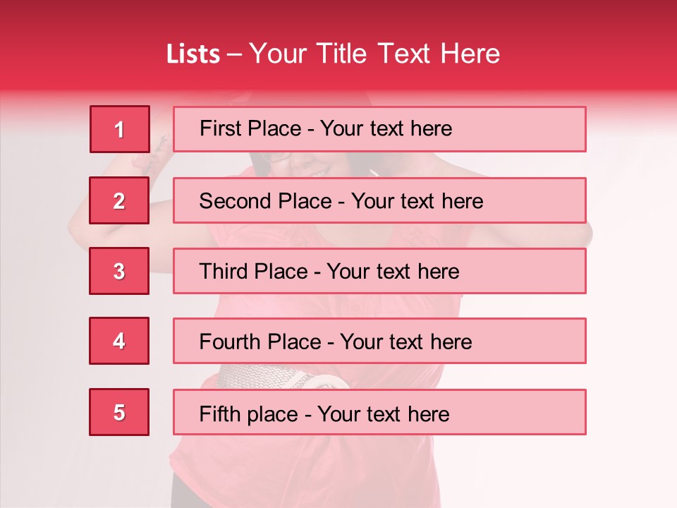 Figure Ethnic Person PowerPoint Template
