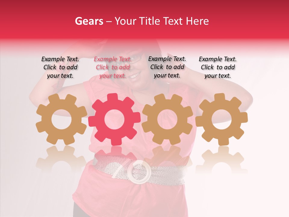 Figure Ethnic Person PowerPoint Template