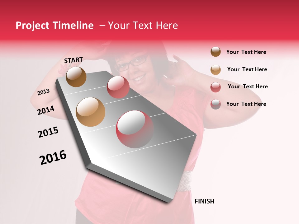 Figure Ethnic Person PowerPoint Template