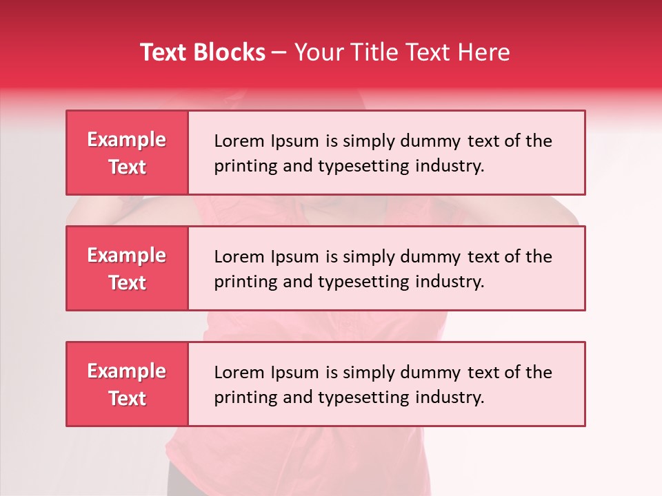 Figure Ethnic Person PowerPoint Template